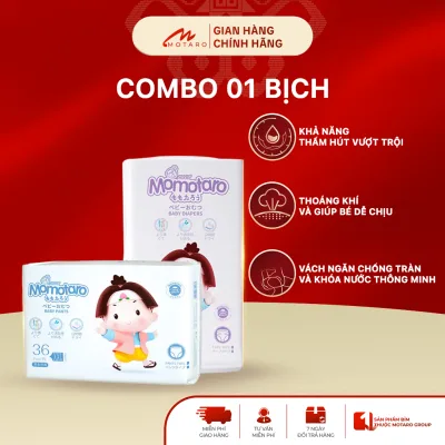 Tã Bỉm Dán Quần Momotaro Siêu Mỏng, Thoáng Mát