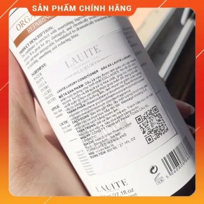 {Chính hãng} Dầu gội LAUITE LUXURY 800mlx2 hương nước hoa phục hồi hư tổn, giảm gãy rụng Minh Anh Hair Stores