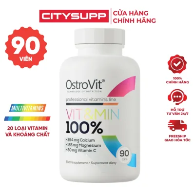 Vitamin Tổng Hợp OstroVit Vit&Min 100% | Bổ Sung Vitamin & Khoáng chất | Nhập khẩu Ba Lan