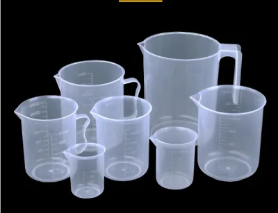 Ca đong nhựa có chia vạch các cỡ 50ml, 100ml, 250ml, 500ml, 1000ml (1 Lít) - Dụng cụ thí nghiệm, thiết bị y tế.