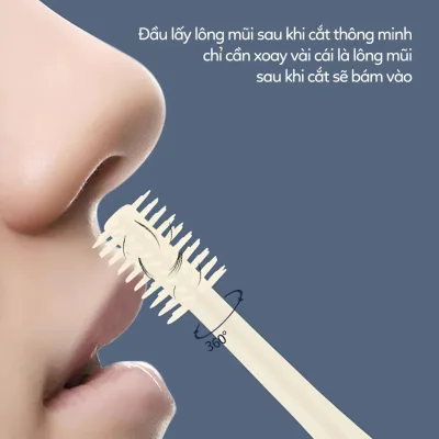 360 Degree Rotating Nose Hair Removal Tool Skin Care Equipment Personal Care Household Items