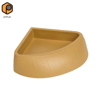 Thức Ăn Bò Sát Đĩa Góc Phù Hợp Với Tiết Kiệm Không Gian Chất Liệu Pp Bát Ăn Cho Rùa Ăn Râu Rồng Ếch Thú Cưng Bể Cá