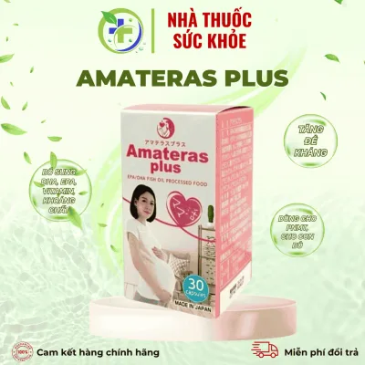 AMATERAS PLUS - Bổ sung DHA, EPA, vitamin và khoáng chất cho PNMT và CCB, tăng sức đề khánG