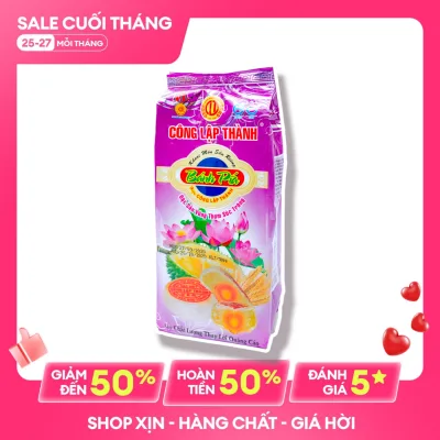 Bánh Pía Sóc Trăng Khoai Môn Sầu Riêng Trứng Muối {500g/1 Gói} { Bánh Trung Thu, Bánh Kẹo, Bánh Ăn Vặt, Lạp Xưởng, Đặc Sản Sóc Trăng }