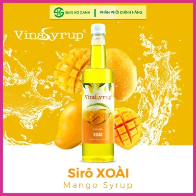 Siro VinaSyrup 750 ml - Syrup Pha Chế Làm Trà Trái Cây Đủ Mùi Vị