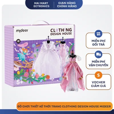 DIY Fashion Design Toys for Girls 5 6 7 8 9 Years Old Sewing Mideer Clothing Design House