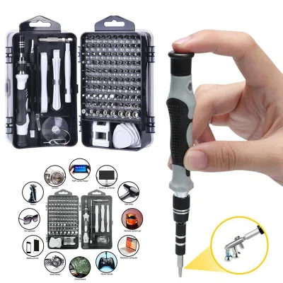 Bộ Tua Vít Đa Năng 115 Chi Tiết, Món Bộ Công Cụ Sửa Chữa Dụng Cụ Kỹ Thuật Số Điện Thoại Di Động Máy Tính Bảng Cao Cấp