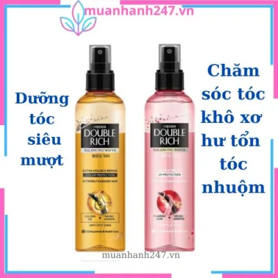 Dưỡng Tóc Double Rich Chăm Sóc Khô Xơ, Hư Tổn, Tóc Nhuộm (120ml,250ml) Balancing Water Repair