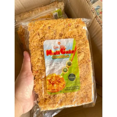 cơm cháy chà bông Minh Châu siêu chà bông Gói 2 Lớp 250gram