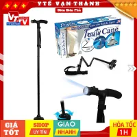 ✅  Gậy 1 Chân Thẳng Trusty Cane (Gấp Gọn, Có Đèn Pin, Chống Trượt) | (Batoong) -VT0540 - Y Tế Vạn Thành