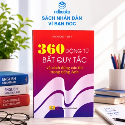 Sách - 360 Động Từ Bất Quy Tắc Và Cách Dùng Các Thì Trong Tiếng Anh