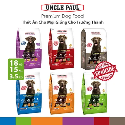 Uncle Paul Premium Adult Dog Food Multi-Meat - Premium Dry Kibbles For All Dog Breeds
