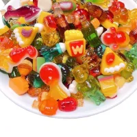1Kg Kẹo Dẻo Chip Trái Cây 4D Mix Vị Thơm Dai Ngọt ngậy, Sỉ Bánh Kẹo Tết