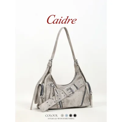Caidre Retro Túi xách nữ đi lại Túi đeo vai Túi đeo nách