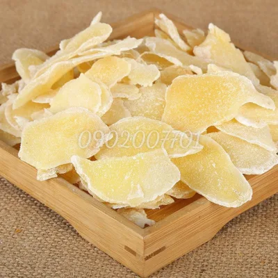 1 Kg Mứt gừng huế lát mỏng thơm ngon - bánh kẹo đồ ăn vặt - mứt tết-bánh mứt tết-têt 2022-đồ ăn vặt