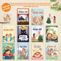 Sách - Combo 10 Cuốn Gieo Mầm Thói Quen Tốt Cho Bé Yêu- Nuôi Dưỡng Những Thói Quen Tích Cực Cho Trẻ