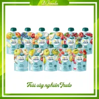 (Date 2026) Combo Hoa quả nghiền Fruto Nga 90g, trái cây nghiền cho bé ăn dặm từ 4 tháng