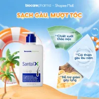 Dầu gội sạch gàu cho da đầu gàu ngứa SANTAL X Biocarepharma 250ml.