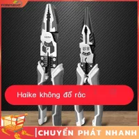 Kìm tuốt cắt uốn dây cáp kkvi đa chức năng tay cầm bằng cao su cho thợ điện Kìm tuốt dây 9 inch
