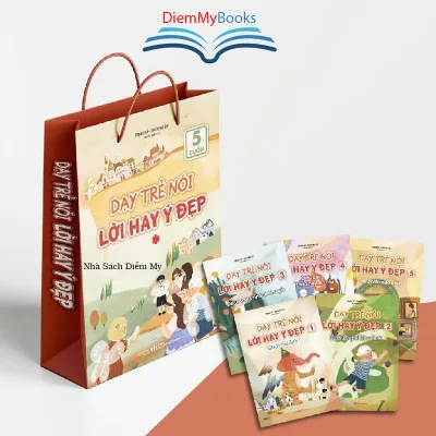 Sách Combo Dạy Trẻ Nói Lời Hay Ý Đẹp Sách Thiếu Nhi Dành Cho Bé Từ 3-8 Tuổi (Trọn Bộ 10 Cuốn) Có Tách Lẻ