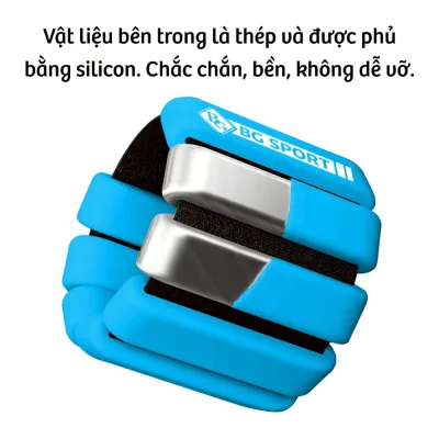 MALL-BG (ALL)Tạ Đeo 1203(1LBS-2 LBS) Đeo Cổ Tay Mắt Cá chân Chất Liệu Cao Cấp Hỗ Trợ Tập Gym