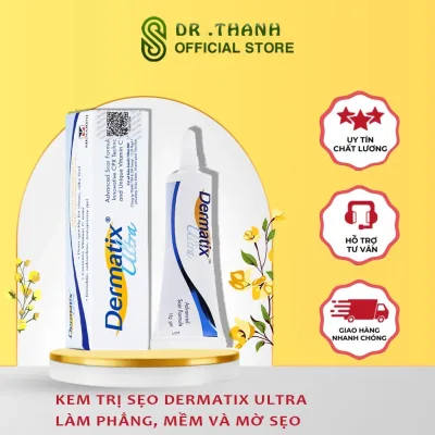 Gel Làm Mờ Sẹo Thâm Sẹo Lồi Chính Hãng Dermatix Ultra 15G