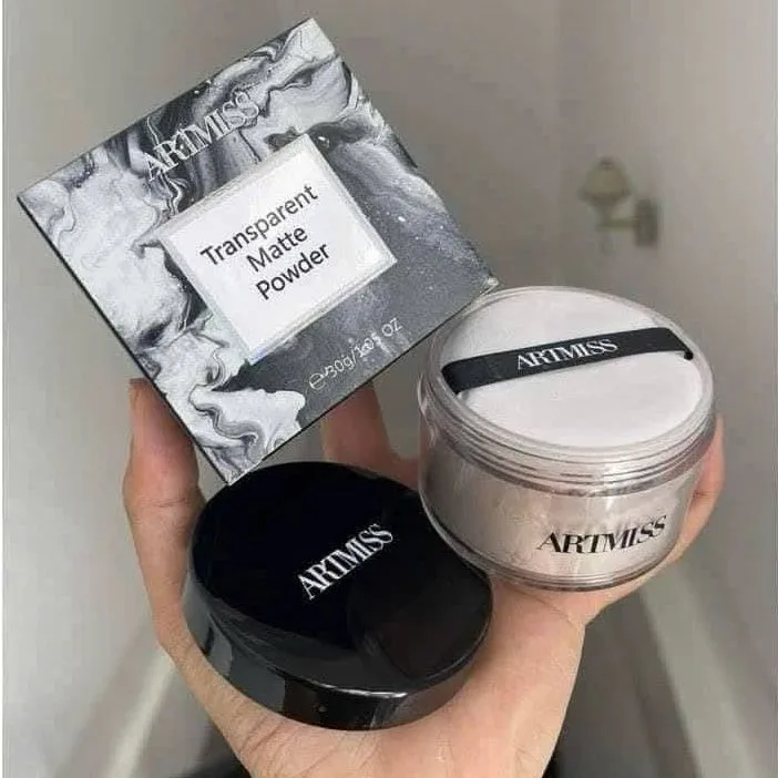 Phấn Phủ Bột Artmiss Perfecting Soft Loose Power kiểm soát dầu, giữ nền lâu trôi 30g