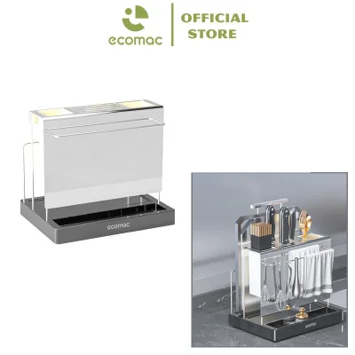 Ecomac Kitchen Storage Shelf Convenient Multi-Purpose Shelf for Knives, Chopsticks, and Cutting Boards Ec15