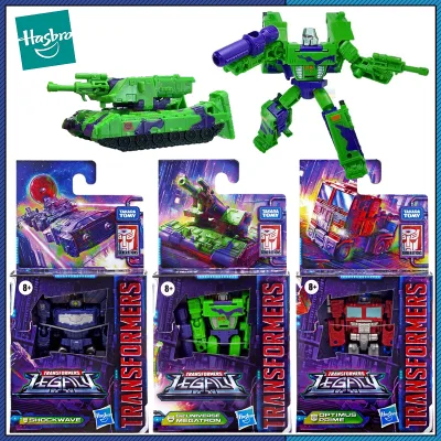 Bản gốc Hasbro Transformers Legacy Core Class Action Figure Optimus Prime G2 Megatron Shockwave Robot Model Đồ chơi cho bé trai Quà tặng Đồ chơi chính hãng Hasbro