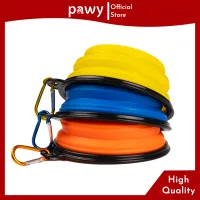 Tô Đựng Thức Ăn, Nước Gấp Gọn Cho Thú Cưng Pawy Bằng Silicone - Nhiều Màu