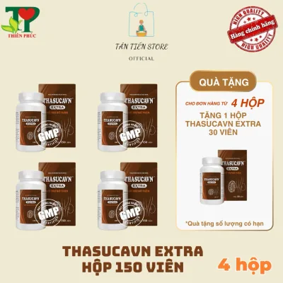 THASUCAVN EXTRA (150 viên/hộp) - Thực Phẩm Chức Năng Tăng Cường Và Bổ Thận - COMBO 4 Hộp 150 Viên + Tặng 1 Hộp 30 Viên
