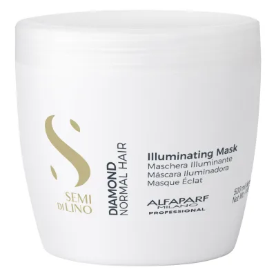 Mặt nạ Diamond chăm sóc tóc bóng mượt Semi Dilino Illuminating Mask Alfaparf 500ml
