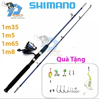 Bộ Cần Câu Máy 2 Khúc ( Tặng bộ phụ kiện câu trị giá 50k ) trọn bộ cần câu máy giá rẻ.!!!