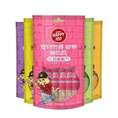Súp thưởng Wanpy Happy 100 Gói 5 thanh cho mèo mọi lứa tuổi thơm ngon,dinh dưỡng.