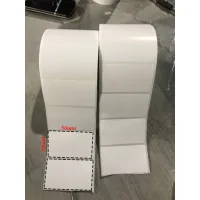 Giấy in tem trà sữa 50x30 40x30 58x40 in nhiệt in tem nhãn cân điện tử