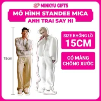 Mô hình Standee Anh Trai Say Hi 15cm Mica Trang Trí Đu Idol Hot Trend Cao Cấp Acrylic Mica nlp