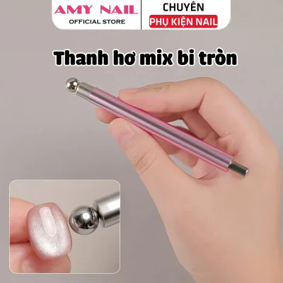Thanh Hơ Nam Châm 2 Đầu Mix Bi Tròn Siêu Mạnh – Dụng Cụ Tạo Hiệu Ứng Mắt Mèo Nghệ Thuật Làm Nail – AMY NAIL
