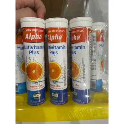 Sủi Max Multivitamin Bổ Sung Vitamin & Khoáng Chất, Tăng Đề Kháng, Giảm Mệt Mỏi Tuýp 20 Viên