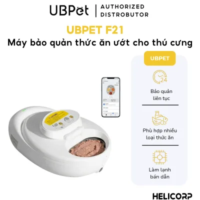 Ubpet F21 Automatic Wet Food Feeder for Dogs and Cats