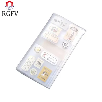 RGFV Notebook Túi Bảo Quản Văn Phòng Phẩm Đồ Dùng Học Tập Đựng Thẻ Lưu Trữ Cho Midori Du Khách Bỏ Túi Tiêu Chuẩn Tạp Chí Người Lập Kế Hoạch Đựng Thẻ