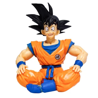 Mô Hình Dragon Ball, 7 Viên Ngọc Rồng, Goku Áo Cam Ngồi Cao 11cm, Mô Hình Decor Trang Trí, Bộ Sưu Tập Nhân Vật