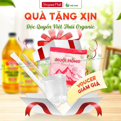 Deal Xịn Mua Kèm Giấm Táo Độc Quyền Việt Thái Organic