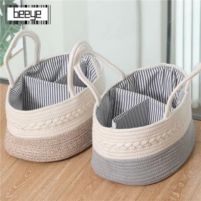 Túi đựng tã dây BEEYE, Giỏ đựng tã trẻ em đa chức năng du lịch, Túi đựng tã di động Túi Cotton mẹ Túi Tote ngoài trời