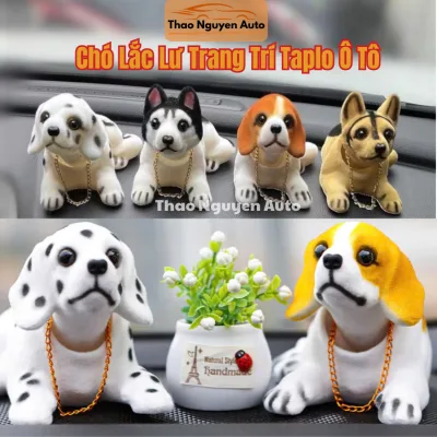 [Giá Sốc] Chó Lắc Lư Trang Trí Taplo Ô Tô Ngộ Nghĩnh Dễ Thương Trang Trí Xế Yêu