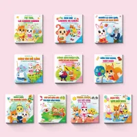 Sách Truyện Ehon ươm mầm tính cách (10 cuốn Song ngữ Anh - Việt, hoàn tiện tính cách - trí tuệ của bé) - NXB Hà Nội