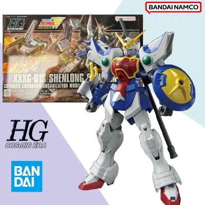 BANDAI Trong kho HG 1/144 Hộp gốc XXXG-01S SHENLONG GUNDAM Aninm đầy đủ Hành động Lắp ráp Hình dạng Mô hình Đồ chơi Quà tặng cho trẻ em