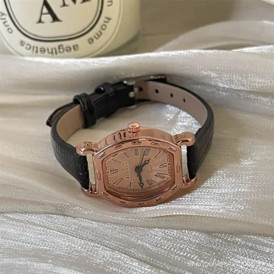 đồng hồ nữ cao cấp đồng hồ da nữ đồng hồ sang chảnh nữ Đồng hồ Thùng Rượu phong cách Mori cổ điển Đồng hồ nữ nổi tiếng giá trị cao Đồng hồ học sinh trung học phổ thông nhỏ nhắn sang trọng