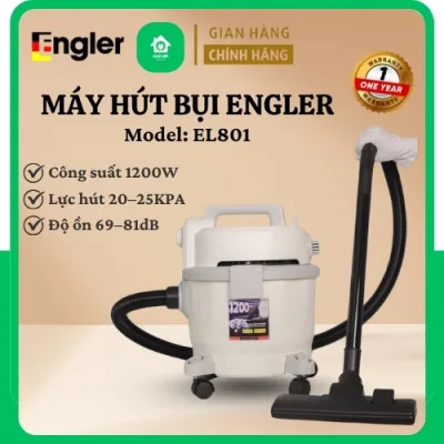 Máy Hút Bụi Engler EL801 Công Suất 1800W, Dung Tích 16.5L Tiện Lợi Dễ Dàng Sử Dụng - Nhà Bếp Thiên Hà