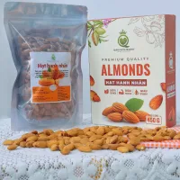 Hạt hạnh nhân sấy chín nguyên vị ăn liền và hạnh nhân sống nấu sữa hạt Nhập khẩu Úc xuất hóa đơn công ty