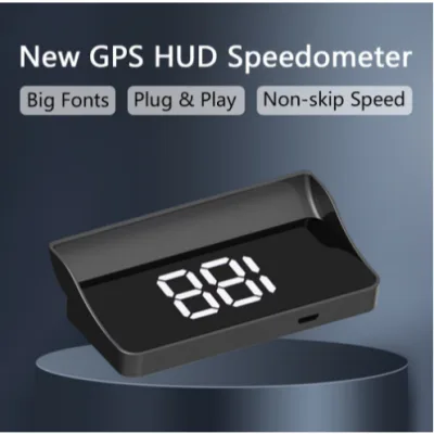 HUD ADAS Hiển thị tốc độ kính lái ô Tô - Tích Hợp GPS, ODO, Cảnh Báo Tốc Độ, Cắm Cổng USB Tiện Dụng